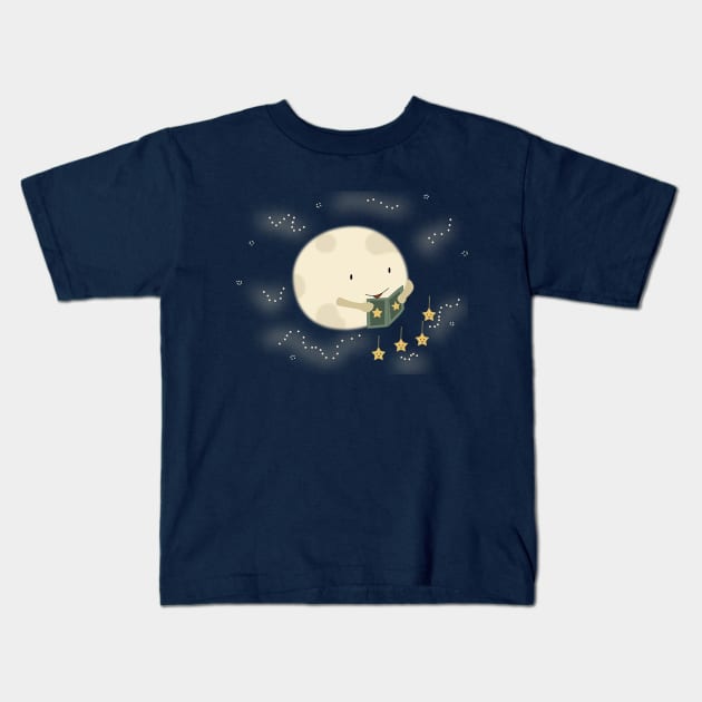 Bedtime Stories Kids T-Shirt by KathrinLegg
